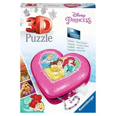 Abbildung von RAVENSBURGER Herzschatulle Disney Princess 54 Teile