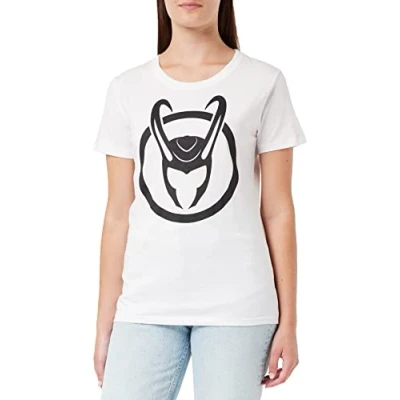 Abbildung von Marvel Damen WOLOKIMTS002 T Shirt, weiß, X Large