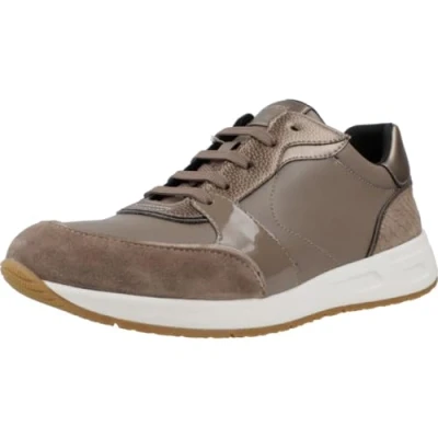 Abbildung von Geox D Bulmya A Sneaker low, Damen, Größe: 36, Dk taupe c Schuhe