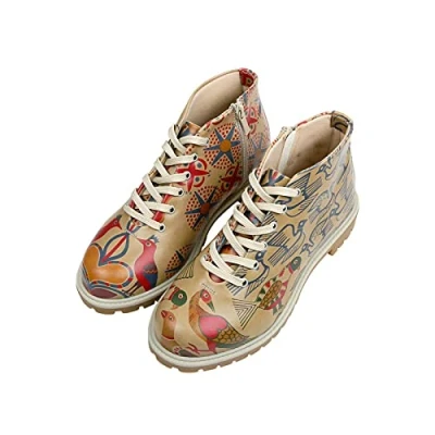 Abbildung von Dogo Shortcut LOVE Birds Ankle Boot multicoloured, Damen, Größe: 36, Multi coloured Schuhe
