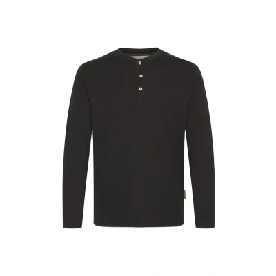 Abbildung von Indicode Jeans Idgifford Langarmshirt, Herren, Größe: Medium, Black