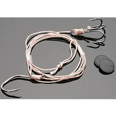 Abbildung von MIKADO Total Fishing Aalhaken SET Wels INTRO CAT 125cm HAKEN GRÖSSE 2/0 oder 4/0 Satz