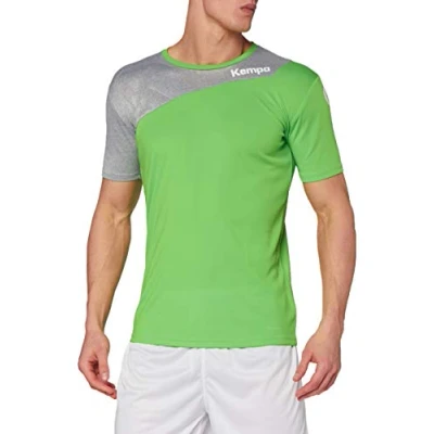 Abbildung von Kempa Herren Core 2.0 Trikot, Hope grün/Dark grau melan, S
