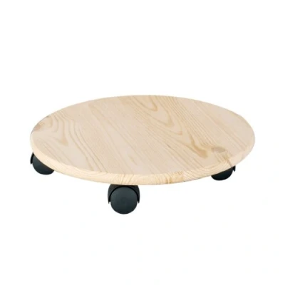 Abbildung von Zeller Present Pflanzenroller Pflanzenroller, rund, Kiefer, Ø35 cm, 100 kg