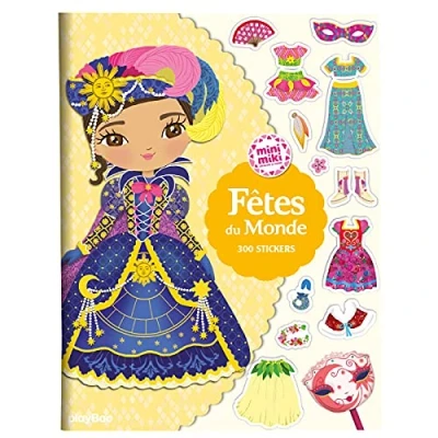 Abbildung von Minimiki stickers Fêtes du monde: 300