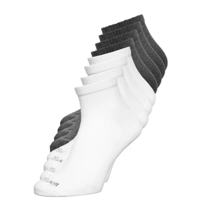 Abbildung von s.Oliver Unisex Essentials Quarter 8PACK Socken, Damen, Größe: 43 46, White mouliné mix