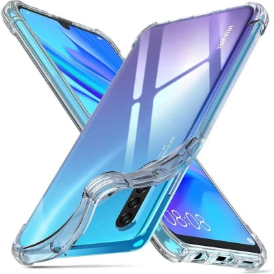 Abbildung von Huawei P30 Lite Hülle Silikon iMoshion Soft Case/Backcover Handyhülle Transparent