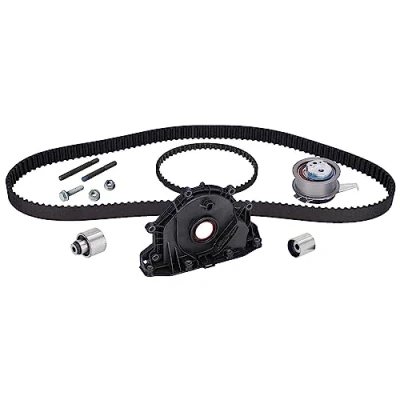 Abbildung von FEBI BILSTEIN 104975 Zahnriemensatz 145, 53 VOLKSWAGEN: Golf 7 Schrägheck, Variant, Tiguan I, AUDI: A6 C7 Limousine, A4 B8 Avant, A3 Sportback
