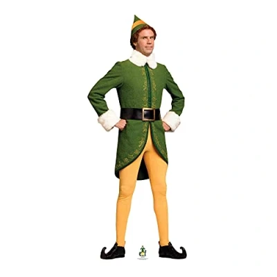 Abbildung von Star Cutouts SC1670 Pappaufsteller Buddy der Elf, 188 cm hoch