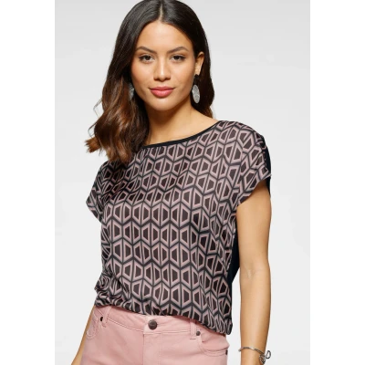 Abbildung von Laura Scott Shirtbluse, aus glänzendem Satin