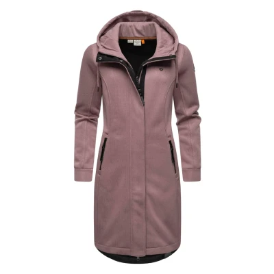 Abbildung von Ragwear Letti Kurzmantel, Damen, Größe: XS, Mauve