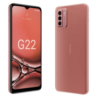 Abbildung von Nokia G22 64GB Orange mit o2 Vertrag unbegrenzt telefonieren + 6000 MB 4G
