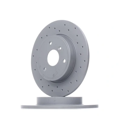 Abbildung von ZIMMERMANN 405.4102.52 Bremsscheibe 280 10 4/3 3 112 voll, gelocht beschichtet hochgekohlt SMART: Fortwo II Coupe, Cabrio