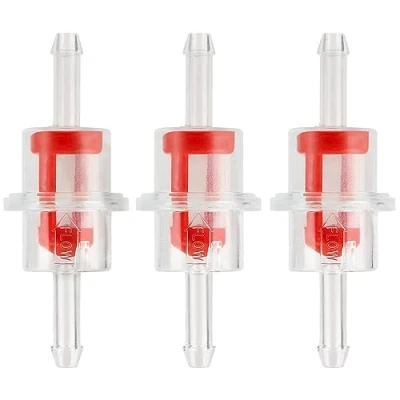 Abbildung von LOCOPOW 3 Stück Kraftstofffilter Benzinfilter Klein Transparent für Motorrad 3/16&quot; 5mm Hose Arctic Cat Inline Fuel Filter ATV UTV Snowmobile Watercraft PWC 0470 988