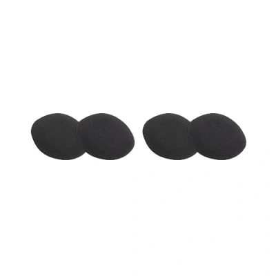 Abbildung von Ersatz Ohrpolster für Kopfhörer, Schaumstoff, 40 mm, Schwarz, 2 Stück
