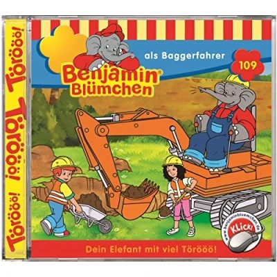 Abbildung von Benjamin Blümchen Folge 109: als Baggerfahrer CD