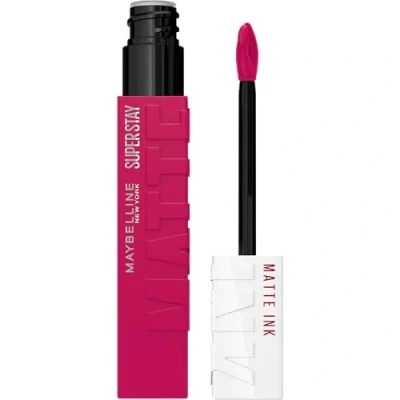 Abbildung von Maybelline SuperStay matte Ink City Edition flüssiger Lippenstift Make up pigmentiert matt langanhaltend glatte Oberfläche Artist, 0.17 Fl Oz, 1 Stück