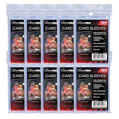 Abbildung von Ultra Pro 1000 Soft Sleeves ! NEU Polyvinylchlorid (PVC)