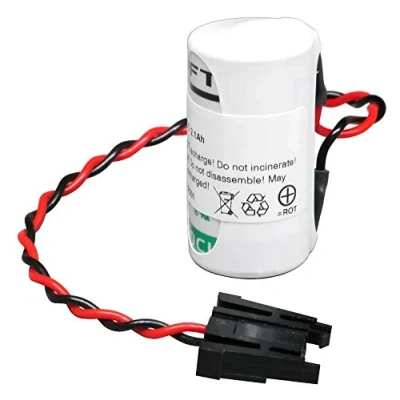 Abbildung von Lithium Batterie 3,6v 2100mah LS 17330 kompatibel Mitsubishi A6BAT MRBAT MR BAT B9670MC AKKUman Set