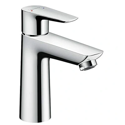 Abbildung von hansgrohe Waschtischarmatur &quot;Talis E&quot;, 11cm, mit Zugstangen Ablaufgarnitur