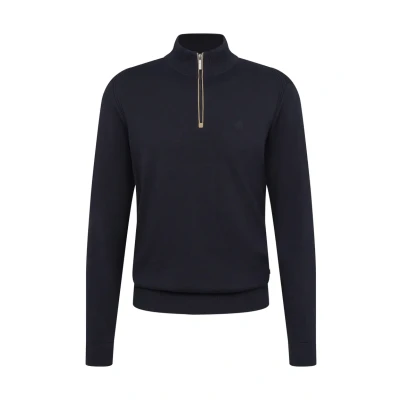Abbildung von bugatti MIT Stehkragen Strickpullover, Herren, Größe: 3XL, Marine