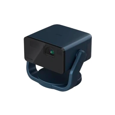 Abbildung von Epson EF 22N Mini Smart Laserprojektor, Kupferdetails, 1.000 Lumen, bis zu 150 Zoll Bilddiagonale (3,81 m)