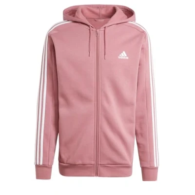Abbildung von adidas Herren Essentials Fleece 3 Streifen Full Zip Track Top, M