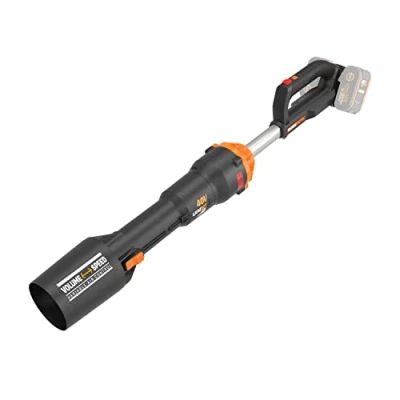 Abbildung von WORX NITRO 40V Profi Akku Laubbläser WG585E.9 starker bürstenloser Motor 3 Geschwindigkeiten &amp; 2 Modus 266km/h Luftgeschwindigkeit 1053m3/h Luftmenge leicht kompakt ohne Ladegerät