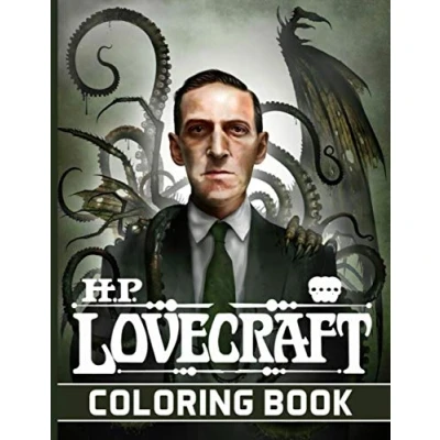 Abbildung von Hp Lovecraft Coloring Book: Books For Adult . Perfect Gift Birthday Or Holidays