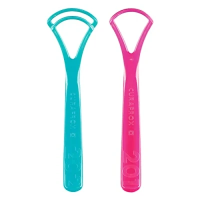 Abbildung von Curaprox CTC 203 Zungenreiniger duo pack 2 St