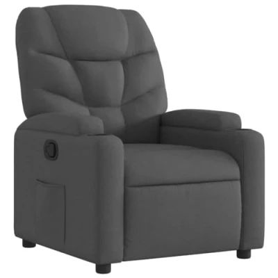 Abbildung von vidaXL Sessel Relaxsessel Dunkelgrau Stoff (1 St)