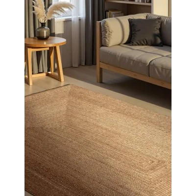 Abbildung von HANSE Home Teppich Sharmila Juteteppich, rechteckig, Höhe: 9 mm, 100 % Jutefaser, Natur, Wohnzimmer, Esszimmer, Flur, Boho, Skandi