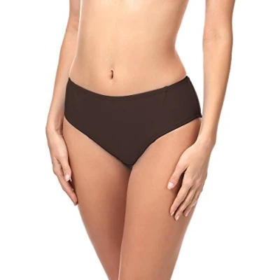Abbildung von Merry Style Damen Bikini Slip 18 (Braun (8157), 48)