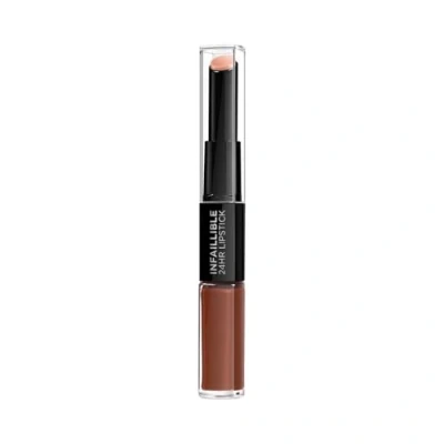 Abbildung von L&#039;Oréal Infallible 24H 2 Step Lippenstift 117 Perpetual Brown