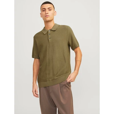 Abbildung von Jack &amp; Jones Premium Sandri Poloshirt, Herren, Größe: XS, Aloe