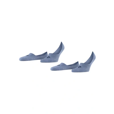 Abbildung von Burlington Everyday 2PACK Hidden IN SHOE Füßlinge, Herren, Größe: 41/42, Light denim