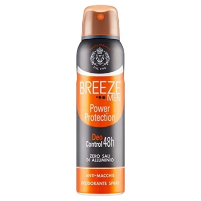Abbildung von Breeze Men Power Protection Lufterfrischer Spray 48h 0% Aluminiumsalze 150ml
