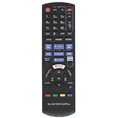 Abbildung von Ersatz Fernbedienung für Panasonic Blu Ray DMP BDT167 BDT167EG BDT168 BDT170 BDT170EB