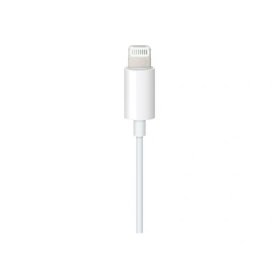 Abbildung von Apple iPhone Ladekabel Original Lightning auf 3,5 mm Jack Audio Kabel 1,2 Meter Weiß Auch iPad/AirPods