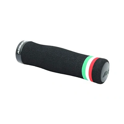 Abbildung von MASSI Outdoor Sport, Radsport, Fahrradgriffe Griffe Flagge Italien, Schwarz, Einheitsgröße