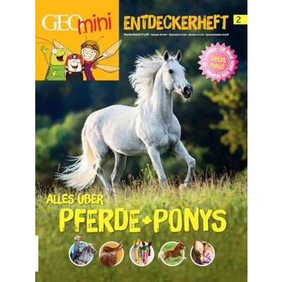 Abbildung von GEOlino mini Entdeckerheft 2/2016 Alles über Pferde + Ponys