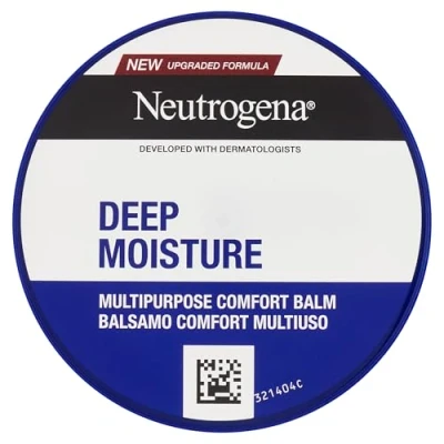 Abbildung von Neutrogena Norwegische Formel, Mehrzweck Balsam, intensive Feuchtigkeit, Körpercreme, Gesicht und Hände, reparierende Handcreme mit 15% Glycerin, feuchtigkeitsspendende trockene Haut, 200