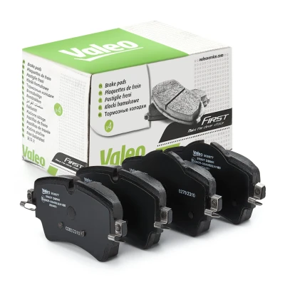 Abbildung von VALEO 302577 Bremsbelagsatz Vorderachse exkl. Verschleißwarnkontakt mit Anti Quietsch Blech BMW: 5 Touring, 2 Active Tourer, Limousine, MINI: Cabrio