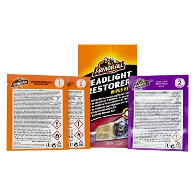 Abbildung von ARMOR ALL HEADLAMP RESTORATION WIPES 18514ML6B Aufbereitungs Set, Scheinwerfer