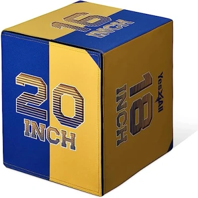 Abbildung von Yes4All Unisex Erwachsene VBKX Plyo Box mit weichem Holzkern, B. Basketball Version