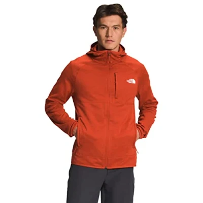 Abbildung von The North Face Canyonlands Fleecejacke, Herren, Größe: Small, Rusted bronze heather