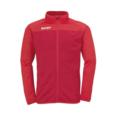Abbildung von Kempa Prime Trainingsjacke, Größe: Large, Chilirot rot