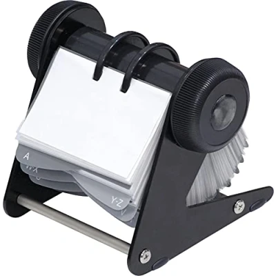 Abbildung von Desktop Kartenhalter Schwarz Metallbasis 1 Stk.