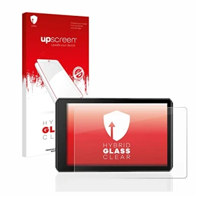 Abbildung von upscreen Schutzglas für Garmin zumo XT2 Schutzfolie, Glas Folie [Klar, 9H Panzerschutz, Anti Fingerprint]