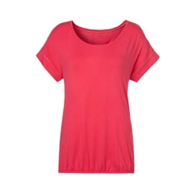 Abbildung von Lascana Tshirt basic, Damen, Größe: 32/34, Koralle